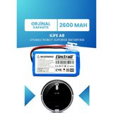 Electroll Ilife A8 Uyumlu Batarya (Orijinal Kapasite) 2600mah Pil Robot Süpürge Batarya Değişimi