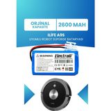 Electroll Ilife A9s Uyumlu Batarya (Orijinal Kapasite) 2600mah Pil Robot Süpürge Batarya Değişimi