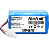 Electroll Ilife V5s Pro Uyumlu Batarya (Orijinal Kapasite) 2600mah Pil Robot Süpürge Batarya Değişimi