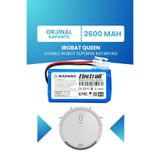 Electroll Irobat Queen Uyumlu Batarya (ORJİNAL KAPASİTE) 2600mah Pil Robot Süpürge Batarya Değişimi