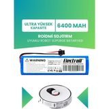 Electroll Lydsto R1-D Uyumlu Batarya (Maksimum Kapasite) 7000MAH Pil Robot Süpürge Bataryası Değişimi