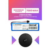 Electroll Lydsto R1 Pro Uyumlu Batarya (Maksimum Kapasite) 7000MAH Pil Robot Süpürge Bataryası Değişimi