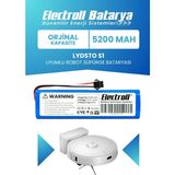 Electroll Lydsto S1 Batarya (Orijinal Kapasite) 5200mah Pil Akıllı Robot Süpürge Batarya Değişimi