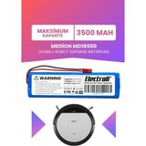 Electroll Medion MD18500 Uyumlu Batarya (Maksimum Kapasite) 3500MAH Pil Robot Süpürge Bataryası Değişimi