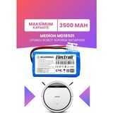 Electroll Medion MD18501 Uyumlu Batarya (Maksimum Kapasite) 3500MAH Pil Robot Süpürge Bataryası