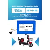 Electroll Motolux F6 Batarya (Standart Kapasite) 48V 14 Ah Lifepo4 (Elektrikli Bisiklet Için)