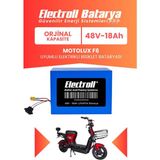 Electroll Motolux F6 Batarya (YÜKSEK KAPASİTE) 48V 18 Ah Lifepo4 (Elektrikli Bisiklet Için)