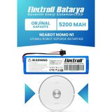 Electroll Neabot Nomo N1 Batarya (Orijinal Kapasite) 5200mah Pil Akıllı Robot Süpürge Batarya Değişimi - 1 Adet