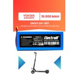 ELECTROLL Onvo Ov-007 Uyumlu Batarya (Yüksek Kapasite) 36v 10.000mah Pil Elektrikli Scooter Bataryası Değişimi