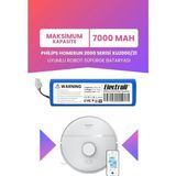 Electroll Philips Homerun 2000 Serisi XU2000/21 Uyumlu Batarya (Maksimum Kapasite) 7000MAH Robot Süpürge Bataryası