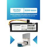 Electroll Philips Homerun 7000 Serisi Aqua XU7100/02 Batarya (Orjinal Kapasite) 5200MAH Robot Süpürge Pili