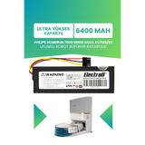 ELECTROLL Philips Homerun 7000 Serisi Aqua Xu7100/02 Batarya (ULTRA YÜKSEK KAPASİTE) 6400mah Robot Süpürge Pil