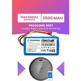 Electroll Proscenic 800T Uyumlu Batarya (Maksimum Kapasite) 3500MAH Pil Robot Süpürge Bataryası Değişimi
