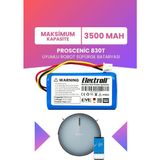 Electroll Proscenic 830T Uyumlu Batarya (Maksimum Kapasite) 3500MAH Pil Robot Süpürge Bataryası Değişimi