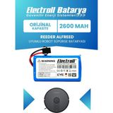 Electroll Reeder Alfreed Uyumlu Batarya (Standar Kapasite) 2600MAH Pil Robot Süpürge Batarya Değişimi