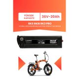 ELECTROLL RKS RKIII RK3 PRO Uyumlu 36V 20Ah (Yüksek Kapasite) Güçlendirilmiş Elektrikli Bisiklet Bataryası