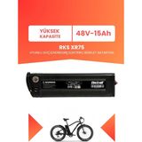 Electroll Rks XR75 Uyumlu 48V 15AH (Yüksek Kapasite) Güçlendirilmiş Elektrikli Bisiklet Bataryası