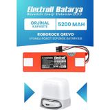 Electroll Roborock Q Revo Batarya Kutulu (Orijinal Kapasite) 5200mAh Pil Akıllı Robot Süpürge Batarya Değişimi - 1 Adet