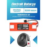 Electroll Roborock Q5 Uyumlu Batarya (Orijinal Kapasite) 5200mah Pil Robot Süpürge Batarya Değişimi - 1 Adet