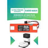 Electroll Roborock Q7 Max Plus Uyumlu Batarya (Ultra Yüksek Kapasite) 6400MAH Robot Süpürge Bataryası Değişimi