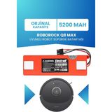 Electroll Roborock Q8 Max Uyumlu Batarya (Orjinal Kapasite) 5200MAH Kutulu Robot Süpürge Bataryası Değişimi