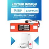 Electroll Roborock Qrevo Maxv Uyumlu Batarya (Orijinal Kapasite) 5200MAH Pil Robot Süpürge Batarya Değişimi