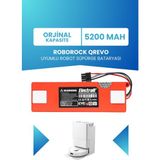 Electroll ROBOROCK QREVO Uyumlu Batarya (Orjinal Kapasite) 5200MAH Pil Robot Süpürge Batarya Değişimi