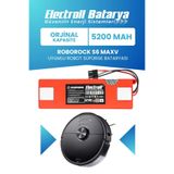 ELECTROLL Roborock S6 Maxv Uyumlu Batarya (Orijinal Kapasite) 5200mah Kutulu Robot Süpürge Pil Değişimi