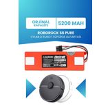 ELECTROLL Roborock S6 Pure Uyumlu Batarya (ORJİNAL KAPASİTE) 5200mah Kutulu Robot Süpürge Pil Değişimi