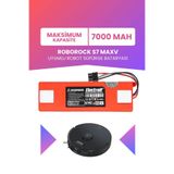 Electroll Roborock S7 Maxv Uyumlu Batarya (Maksimum Kapasite) 7000MAH Kutulu Robot Süpürge Pil Değişimi