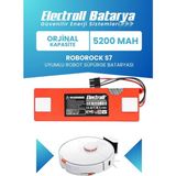 Electroll Roborock S7 Uyumlu Batarya (Orijinal Kapasite) 5200mah Pil Kutulu Robot Süpürge Bataryası Değişimi - 1 Adet