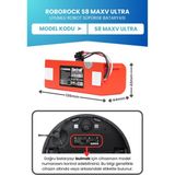 Electroll ROBOROCK S8 MAXV ULTRA Uyumlu Batarya (Orjinal Kapasite) 5200MAH Pil Robot Süpürge Batarya Değişimi