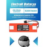 Electroll Roborock Saros Z70 Uyumlu Batarya (Orijinal Kapasite) 5200MAH Pil Robot Süpürge Batarya Değişimi