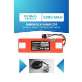 Electroll Roborock Saros Z70 Uyumlu Batarya (Orjinal Kapasite) 5200MAH Pil Robot Süpürge Batarya Değişimi