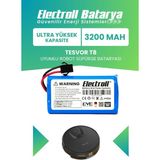 Electroll Tesvor T8 Uyumlu Batarya (ULTRA YÜKSEK KAPASİTE) 3200mah Pil Robot Süpürge Batarya Değişimi
