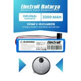 ELECTROLL Viomi V-rvclmb21b Uyumlu Batarya (Orijinal Kapasite) 3200mah Pil Robot Süpürge Bataryası Değişimi