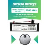 ELECTROLL Viomi V-rvclmb21b Uyumlu Batarya (ULTRA YÜKSEK KAPASİTE) 3500mah Kutulu Robot Süpürge Pil Değişimi