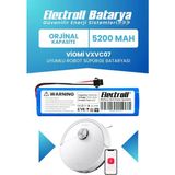 Electroll Viomi Vxvc07 Uyumlu Batarya (Orijinal Kapasite) 5200mah Pil Robot Süpürge Batarya Değişimi