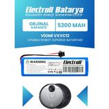 Electroll Viomi Vxvc12 Uyumlu Batarya (Orijinal Kapasite) 5200mah Pil Robot Süpürge Batarya Değişimi