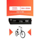 ELECTROLL Volta Vb3 Uyumlu 36V 20Ah (Yüksek Kapasite) Güçlendirilmiş Elektrikli Bisiklet Bataryası