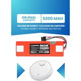 Electroll Xiaomi Mi Robot Vacuum Sdjqr02rr Uyumlu Batarya (ORJİNAL KAPASİTE) 5200mah Kutulu Robot Süpürge Pili - Kırmızı