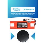 Electroll Xiaomi Mi Robot Vacuum SDJQR02RR Uyumlu Batarya (Orjinal Kapasite) 5200MAH Kutulu Robot Süpürge Pili