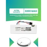 Electroll Xiaomi Mijia 1c Robot Vacuum Mop P1904-4S1P-MM Batarya 3200MAH Ultra Kapasite Robot Süpürge Pili