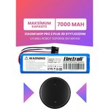 Electroll Xiaomi Mop Pro 2 Plus 3D STYTJO2ZHM Uyumlu Batarya (Maksimum Kapasite) 7000MAH Robot Süpürge Pili