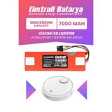 ELECTROLL Xiaomi Sdjqr01rr Uyumlu Batarya (MAKSİMUM KAPASİTE) 7000mah Kutulu Robot Süpürge Pil Değişimi