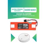 Electroll Xiaomi SDJQR01RR Uyumlu Batarya (Ultra Yüksek Kapasite) 6400MAH Kutulu Robot Süpürge Batarya Değişim