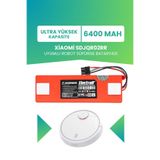 Electroll Xiaomi SDJQR02RR Uyumlu Batarya (Ultra Yüksek Kapasite) 6400MAH Kutulu Robot Süpürge Batarya Değişim