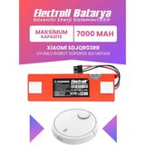 Electroll Xiaomi Sdjqr03rr Uyumlu Batarya (MAKSİMUM KAPASİTE) 7000mah Kutulu Robot Süpürge Pil Değişimi