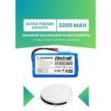 Electroll Xiaomi Vacuum Mop G1 2in1 Essential Batarya (ULTRA YÜKSEK KAPASİTE) 3200mah Robot Süpürge Pili MJSTG1