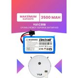 Electroll Yui C30B Batarya (Maksimum Kapasite) 3500MAH Pil Akıllı Robot Süpürge Batarya Değişimi